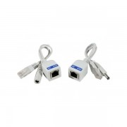 kit poe passif blinde pour alimentation par prise rj45